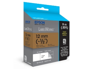 CINTA ROTULADORA EPSON LW300/400 NG/DORADO 12MM*9M