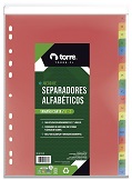 Separador Carta Torre Multicolor A-Z