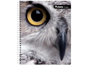 CUADERNO UNIV. E/D 100 HJ M7 TORRE CLASICO FAUNA