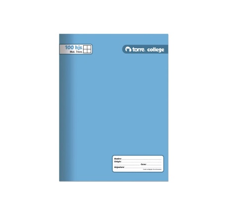Cuaderno College Torre Liso M7 100 Hojas