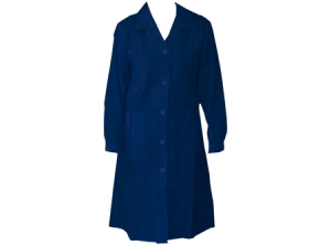 DELANTAL POPLIN AZUL TALLA M