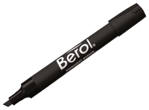 MARCADOR PERMAN. BEROL NEGRO P.BISELADA