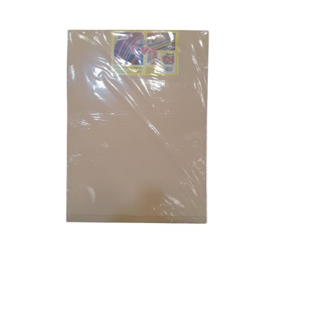 GOMA EVA OFFIONE PIEL 40X60 CM PAQUETE DE 10 UNIDADES