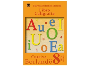 LIBRO DE CALIGRAFIA 8 BORLANDO VERTICAL