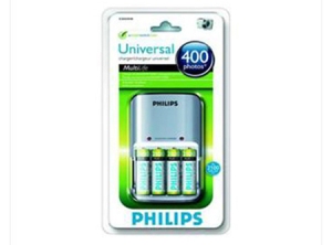 CARGADOR DE PILA AA.AAA.9 V RAP+4 AA PHILIPS 2100M