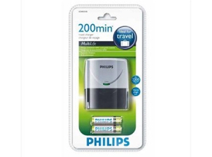 CARGADOR RAPIDO DE PILA AA.AAA +2 AA PHILIPS 2300M