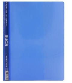 Carpeta Vinil Auca Carta Azul