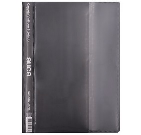 Carpeta Vinil Auca Carta Negro