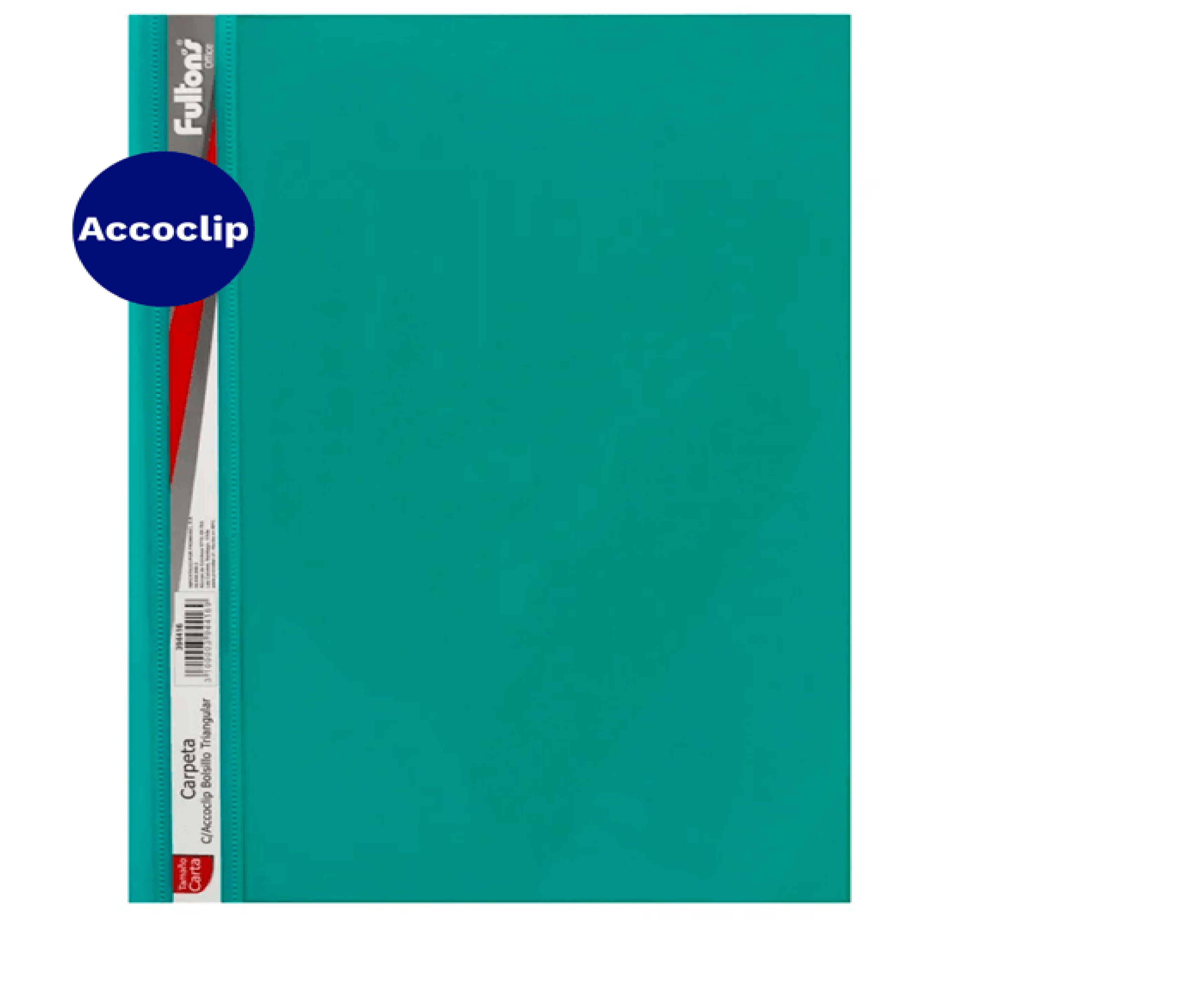 CARPETA VINIL FULTONS OFICIO VERDE PRECIO X UNIDAD