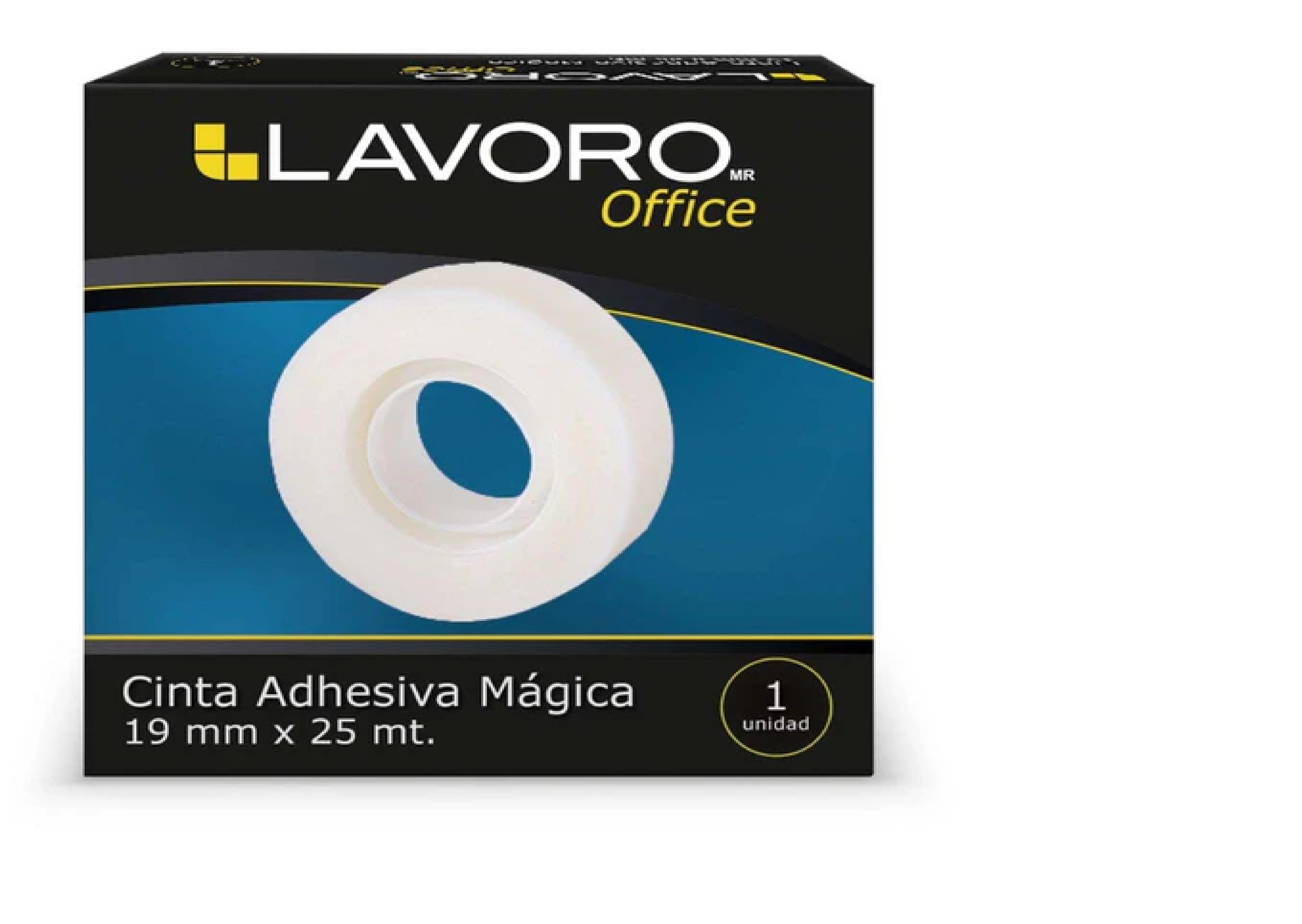 CINTA ADHESIVA MAGICA 19MMX25M LAVORO