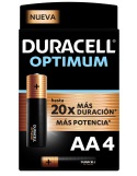 PILAS ALCALINAS DURACELL AA OPTIMUM PRECIO POR UNI.