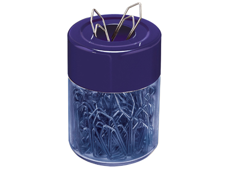 PORTACLIPS MAGNETICO ACRILICO AZUL CLARO ACRIMET