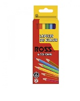 Lápices de Colores Ross 6 Colores