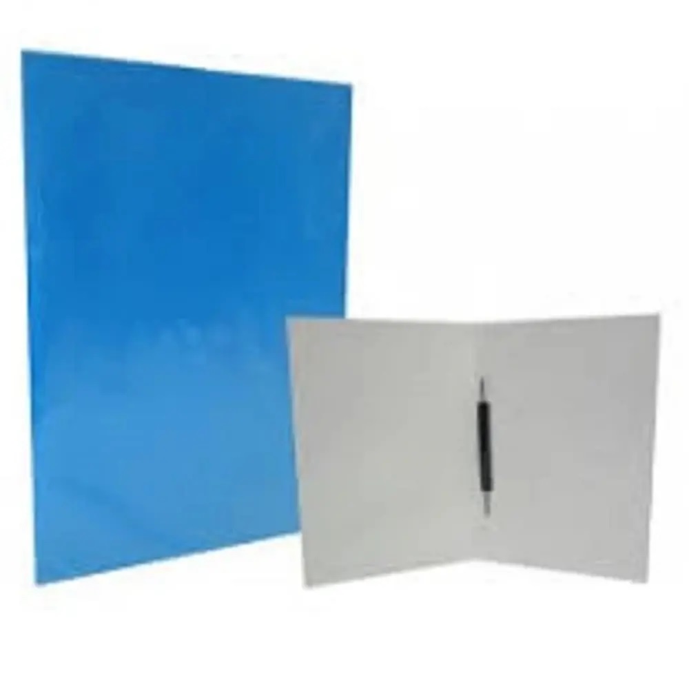 CARPETA PLASTIFICADA CELESTE C/ACCO