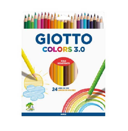 Lápices De Colores Giotto 24 Unidades