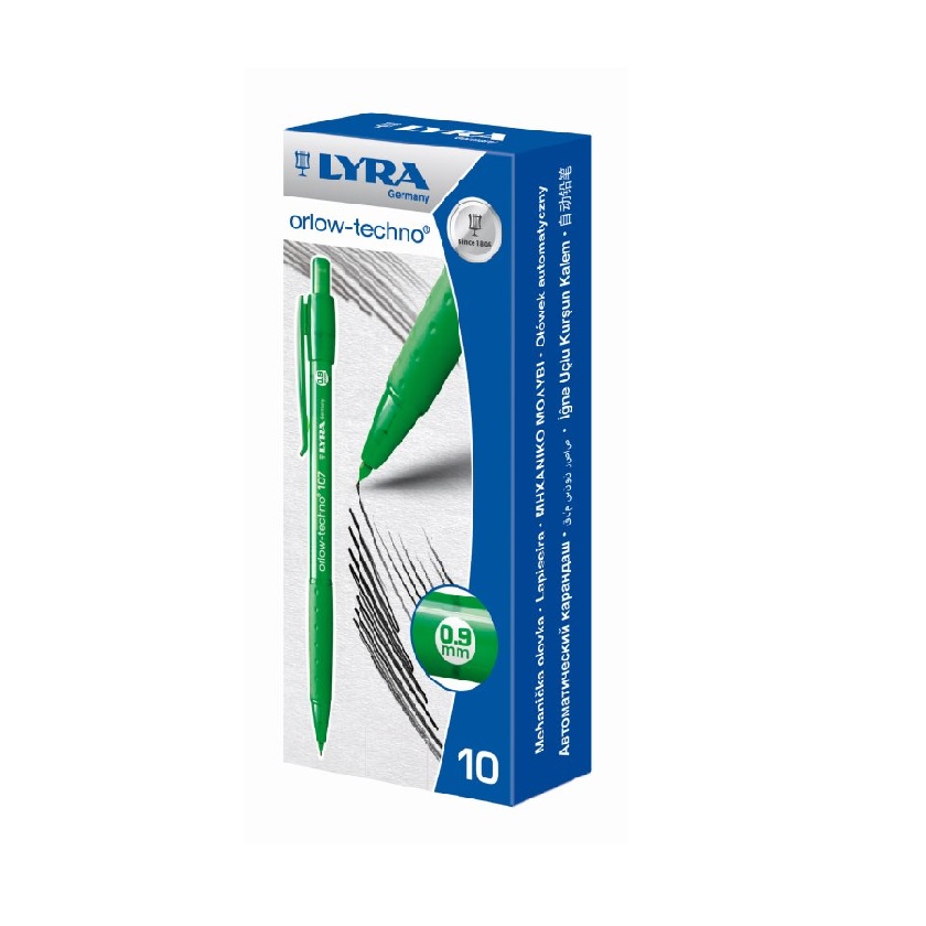 Portamina Lyra Orlow Techno 0.9 Mm Verde