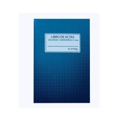 LIBRO DE ACTAS 200 HJS FOLIADO 7MM