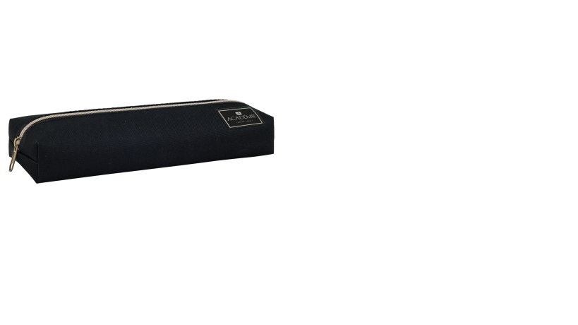 ESTUCHE ESCOLAR TILIBRA FLAT ACADEMIE NEGRO