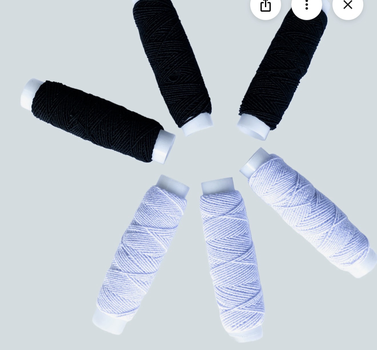 HILO ELASTICO BLANCO DE 125 GRAMOS