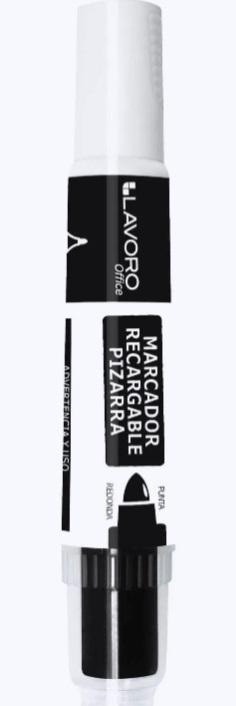 PLUMON PIZARRA RECARGABLE NEGRO LAVORO