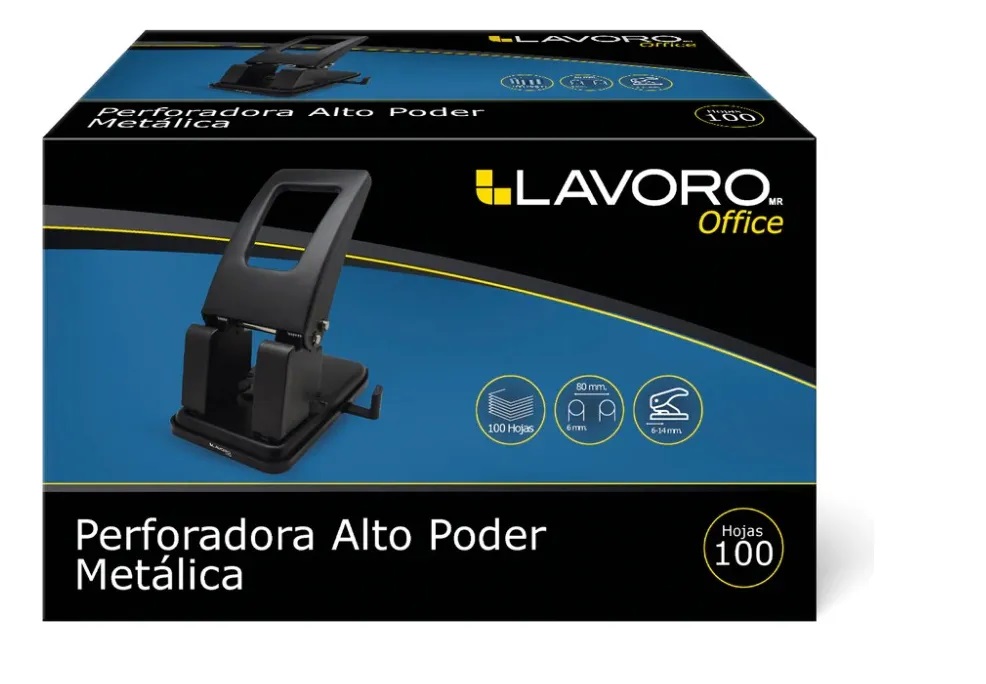 PERFORADORA ALTO PODER 100 HJ METAL NEGRA LAVORO