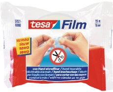 Cinta Adhesiva Tesa Cristal 19 mm x 25 m Corte Fácil