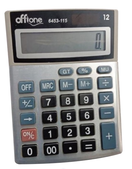 Calculadora Básica Offione Escritorio 12 Dígitos