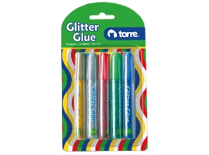 SET GLITTER 5 COLORES
