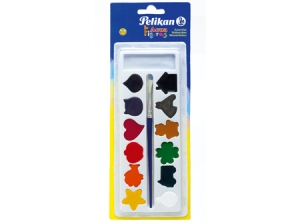 ACUARELA 12 COLORES PELIKAN ACUAFIGURAS