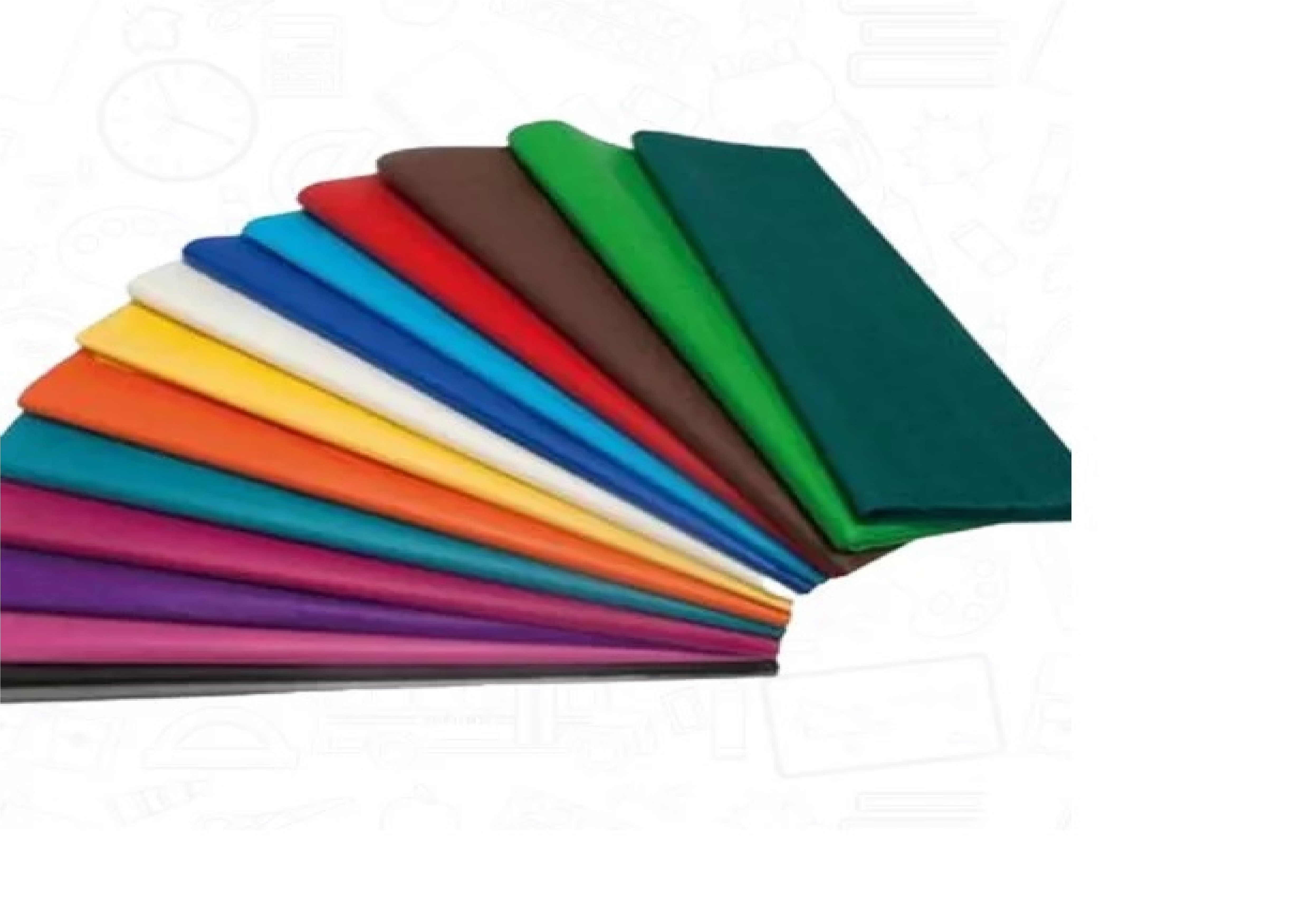 PLIEGOS DE PAPEL VOLANTIN COLORES BLANCO,AZUL,,ROJO,VERDE,AMARILLO PRECIO X UNI.