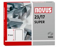 Corchetes Novus 23/17 Caja de 1000 Unidades