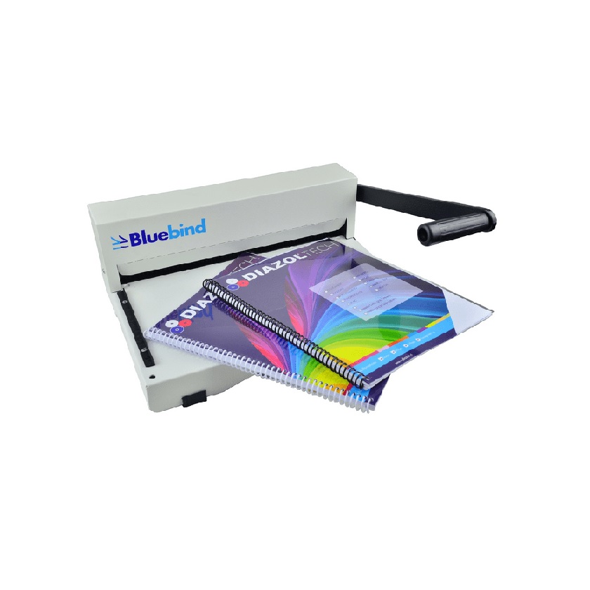 MAQUINA ESPIRALERA DIAZOL BLUEBIND  CARTA OFICIO 15 HOJAS