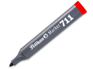 MARCADOR PERMAN. PELIKAN 711 P.REDONDA ROJO