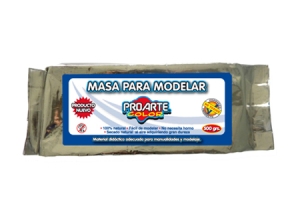 MASA P/MODELAR PROARTE BLANCA 1/2 KILO