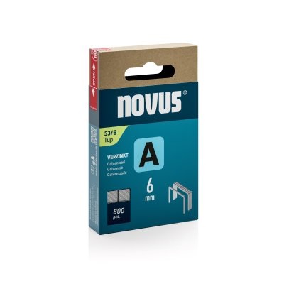 CORCHETES NOVUS 53/6 CAJA DE 800 UNIDADES