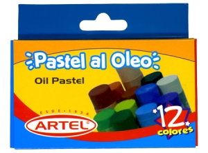 LAPIZ PASTEL 12 COL. ARTEL GRASO