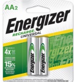 Pilas Recargables Energizer Aa 2 Unidades