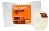 Cinta Adhesiva 3M Scotch Cristal 12 mm X 25 M