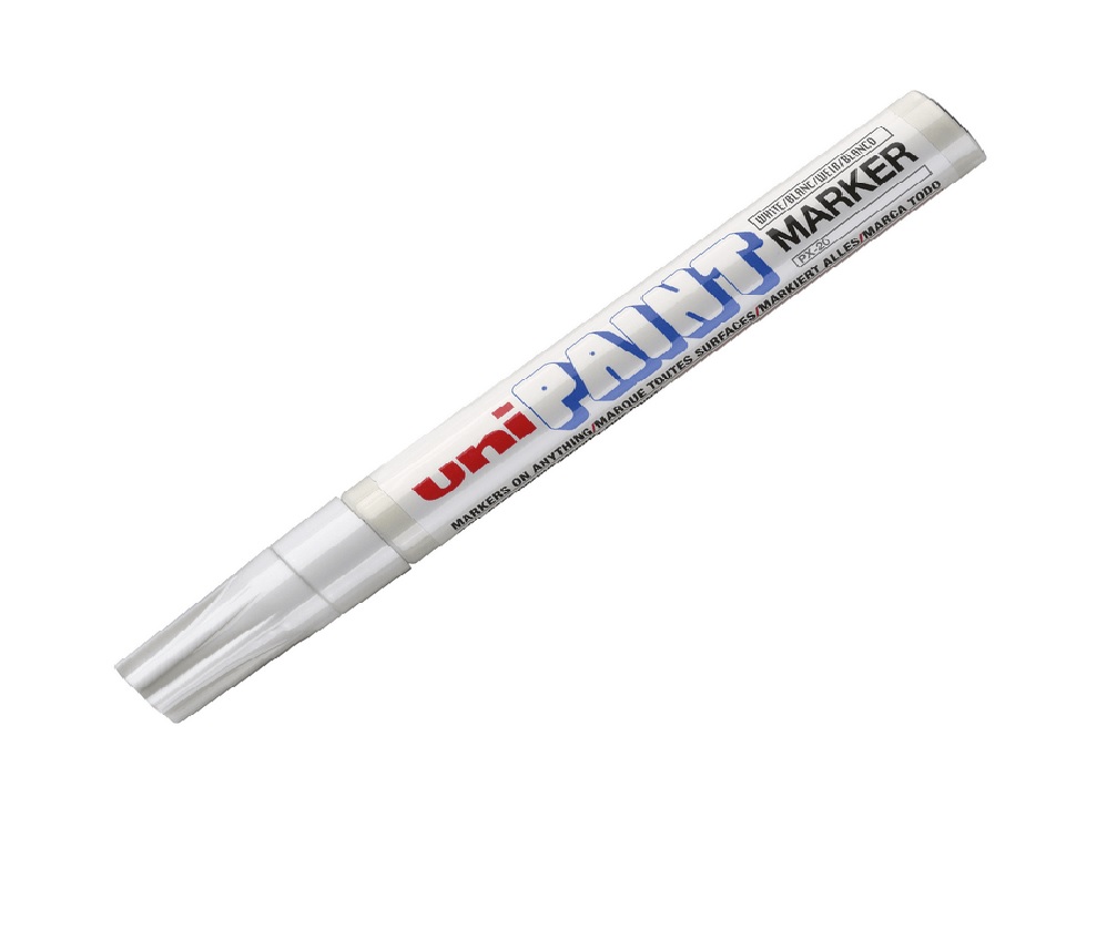 Marcador Óleo Uni Paint PX-20 2.2-2.8 mm Blanco