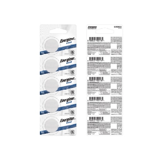 Pilas de Botón Energizer Cr-2032 5 Unidades