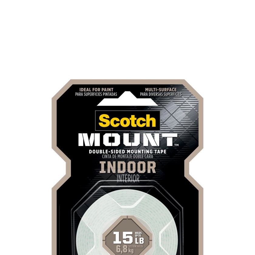 Cinta de Montaje 3M Scotch Doble Cara Interiores 2.54 cm x 1.39 m