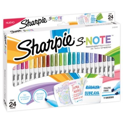 Destacador Sharpie S Note 24 colores