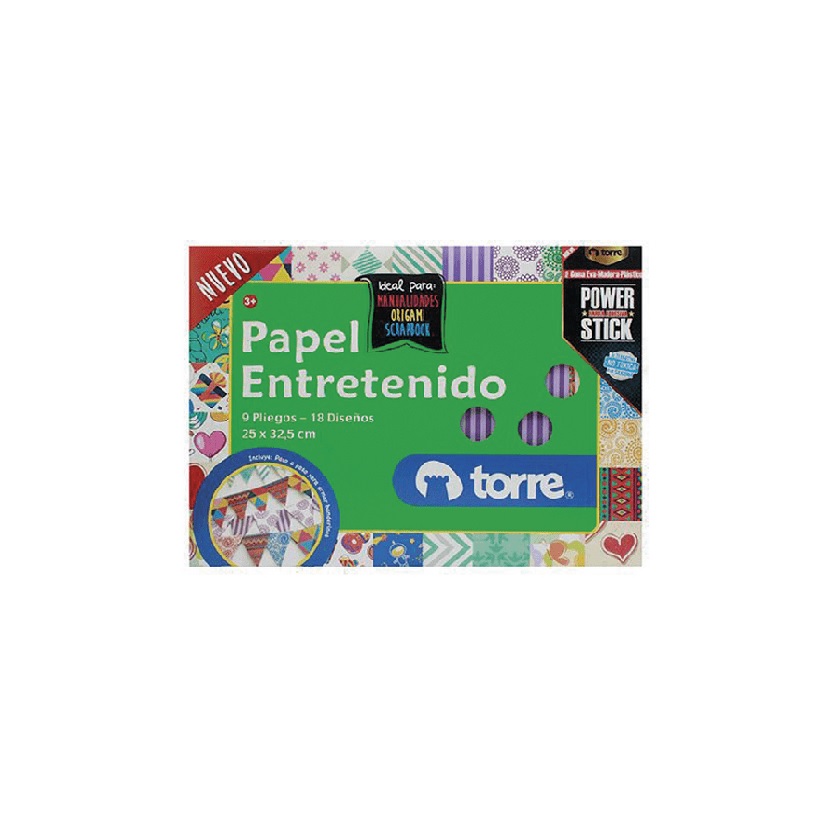 Carpeta Arte Torre Papel Entretenido