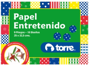 CARPETA ARTE TORRE PAPEL ENTRETENIDO #1 9 HJS