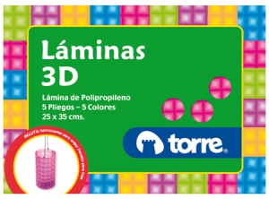 CARPETA ARTE TORRE LAMINAS 3D 5 HJS