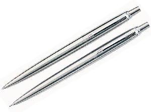 SET BOLIGRAFO PARKER + PORTAMINA JOTTER ACERO.