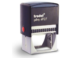 TIMBRE C/LEYENDA TRODAT 4927 40X60 MM