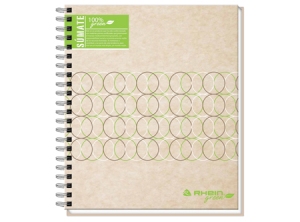 CUADERNO UNIV. E/D 100 HJ M7 RHEIN GREEN T/DURA EC