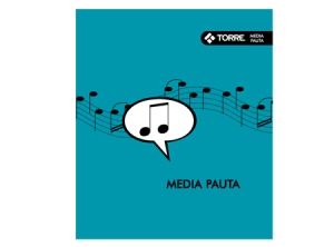 CUADERNO MUSICA 1/2 PAUTA 10 HJ TORRE.