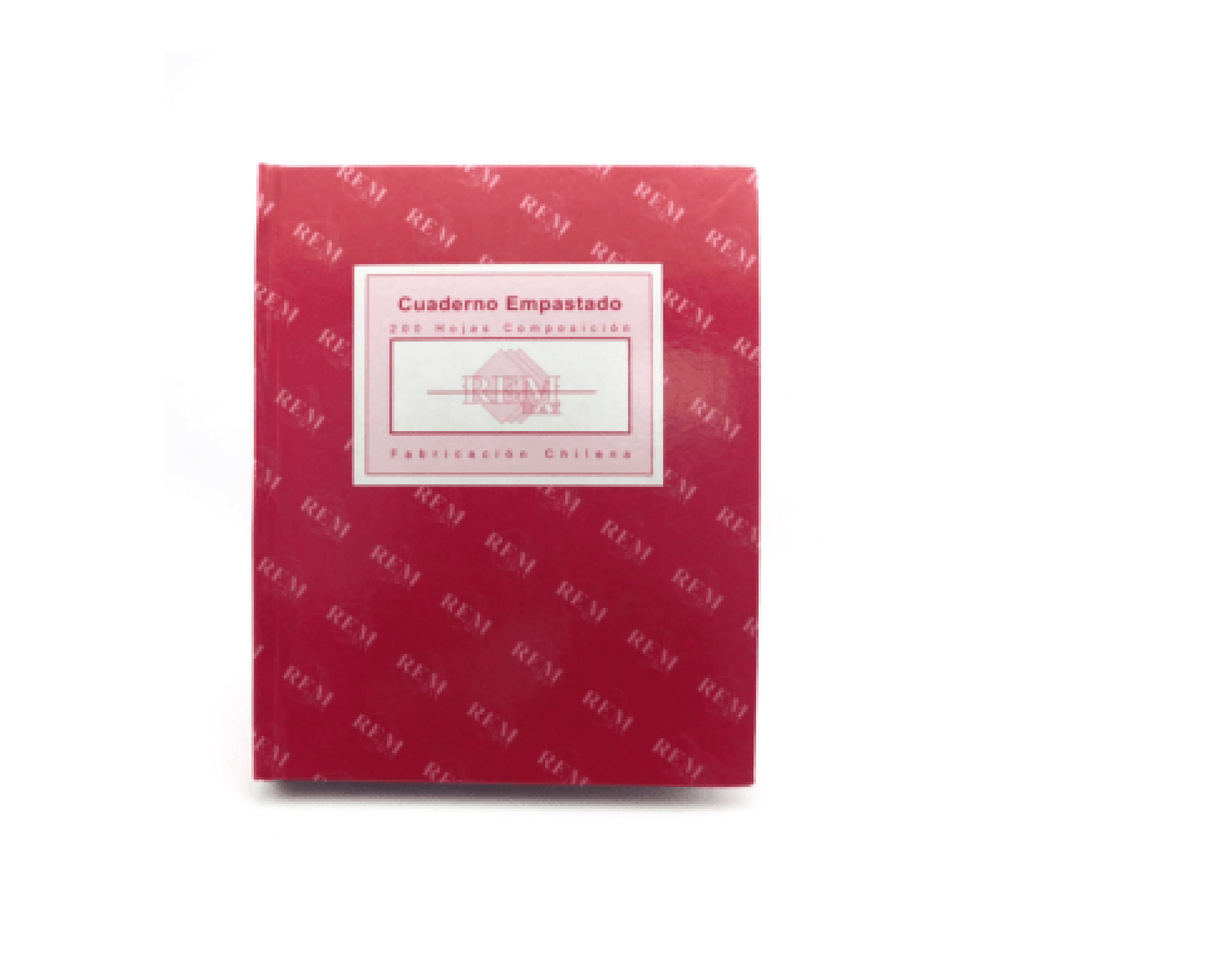 Cuaderno Empastado Rem Max Liso 200 Hojas